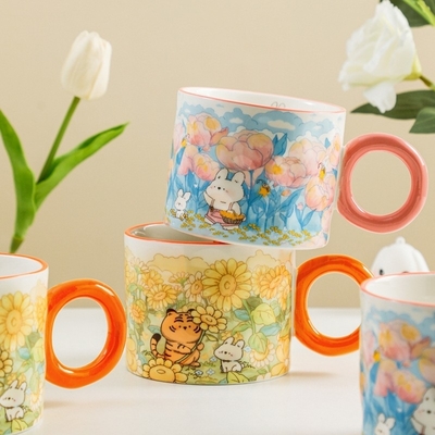 Техники шелковой печати U Creative Cup Gift Box Set для уникального жилого пространства
