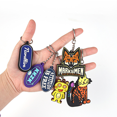 Custom Logo Soft PVC Keychain для любого сценария использования