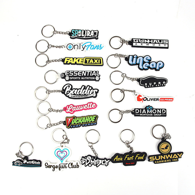 Custom Logo Soft PVC Keychain для любого сценария использования