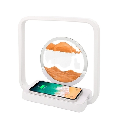 Беспроводное зарядное светодиодное освещение USB Touch 3-цветное цветовое цветовое освещение для уникального подарка