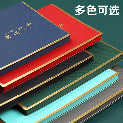 Желтая бизнес кожаная личная книга подарочная коробка с двумя частями набор ноутбуков подпись ручка