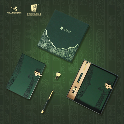 A5 Notebook Bookmark Signature Pen Культурный и творческий подарочный набор с пользовательским логотипом