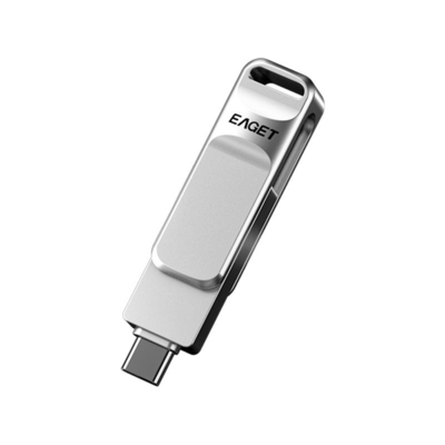 Дизайн вращающегося USB-накопителя USB с двойным интерфейсом типа C для многоцелевой установки автомобиля