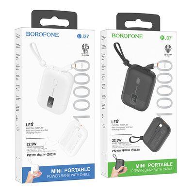 10000mAh Power Bank полностью совместим с кабельным и мобильным источником питания