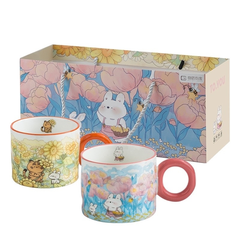 Техники шелковой печати U Creative Cup Gift Box Set для уникального жилого пространства