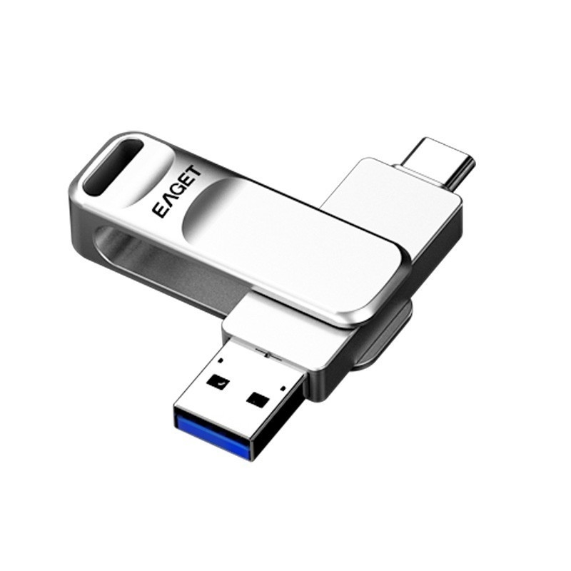 Дизайн вращающегося USB-накопителя USB с двойным интерфейсом типа C для многоцелевой установки автомобиля